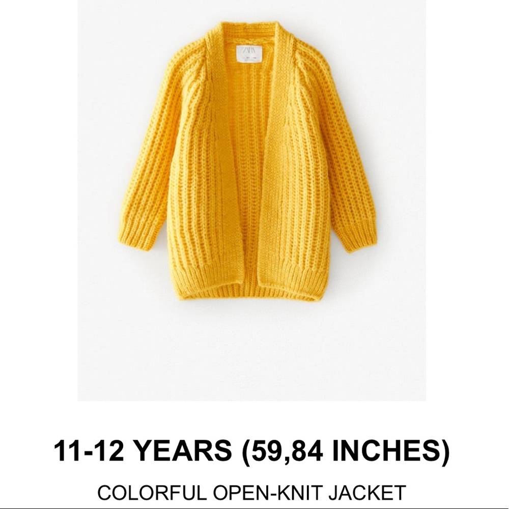 Zara kids cardigan